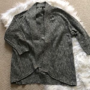 Banana Republic cardigan marled black
